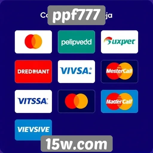 Opções de pagamento disponíveis no ppf777
